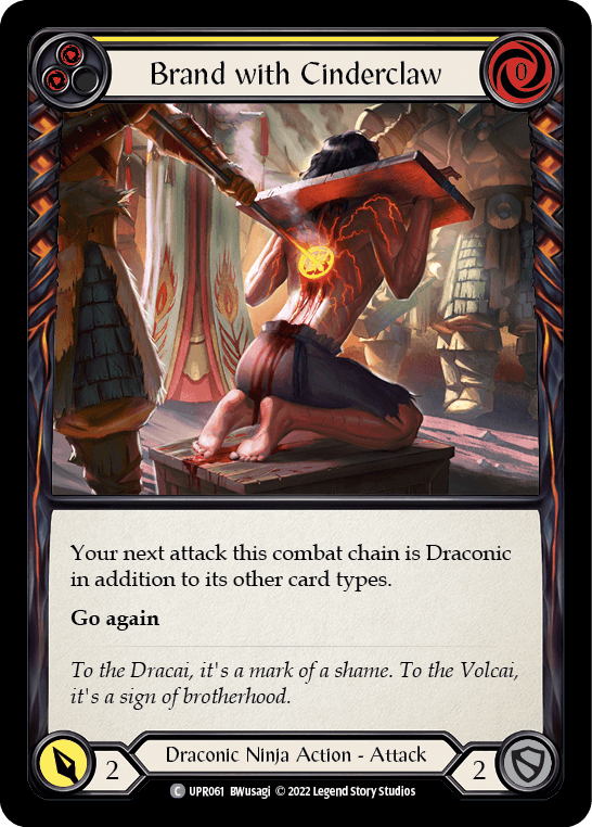 Brand with Cinderclaw