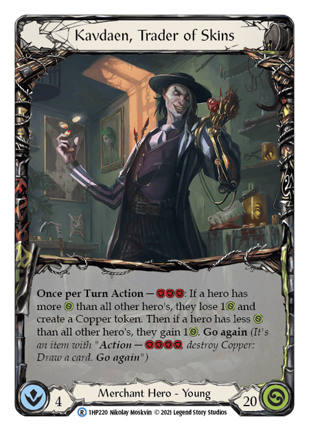 Kavdaen, Trader of Skins