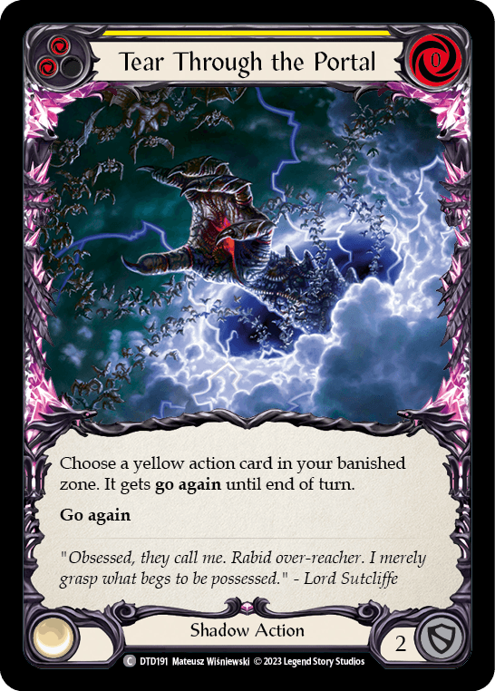 Tear Through the Portal