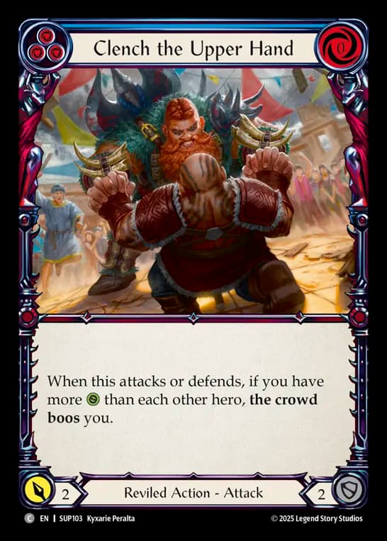 Clench the Upper Hand