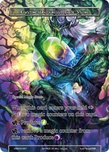 Gusting Darkness Magic Stone