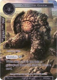 Shattered Golem (Full Art)