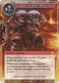 Combat Loving Dragonoid