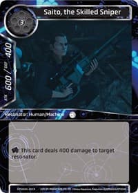 Saito, the Skilled Sniper