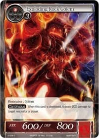 Exploding Rock Golem