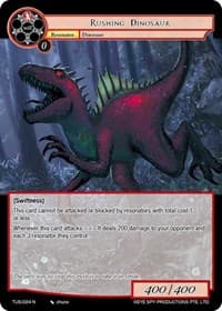 Rushing Dinosaur