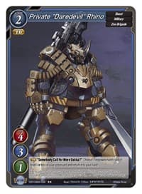 Private "Daredevil" Rhino