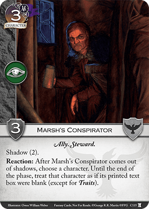 Marsh's Conspirator