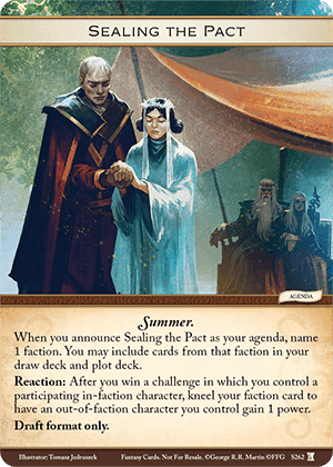 Sealing the Pact