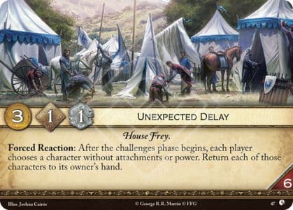 Unexpected Delay