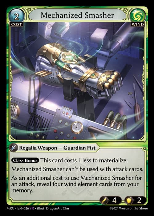 Mechanized Smasher