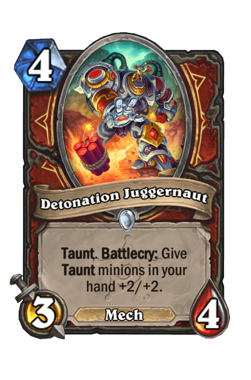 Detonation Juggernaut