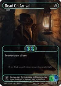Dead On Arrival (Box Topper)