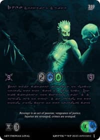 Rhea, Seething Spite (Purple Kryptik Language)