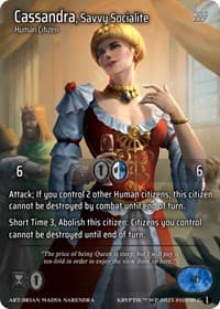 Cassandra, Savvy Socialite (Cosmo Foil)