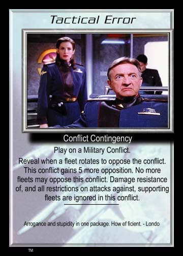 Tactical Error
