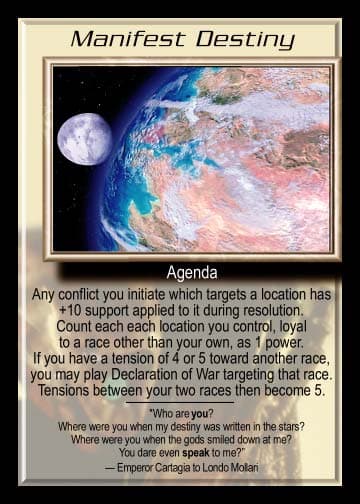 Manifest Destiny