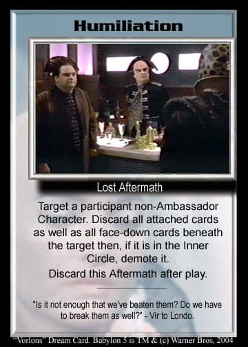 Humiliation