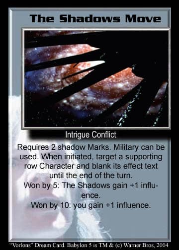 The Shadows Move