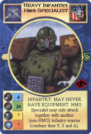 Heavy Infantry Hmg Specialist