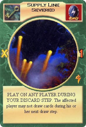 Supply Line Severed