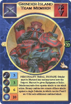 Grinder-Island Team Member