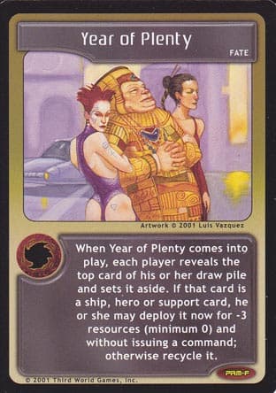Year of Plenty