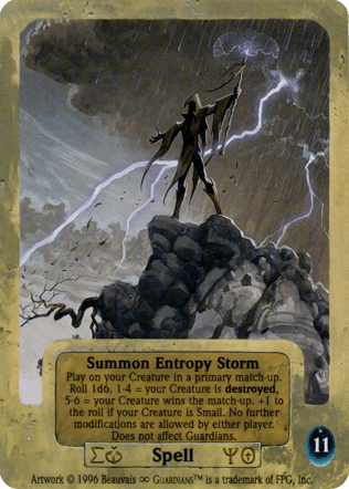 Summon Entropy Storm
