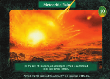 Meteoritic Rain