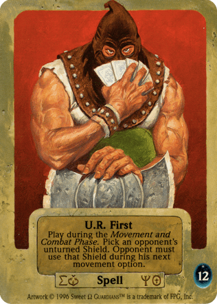 U. R. First