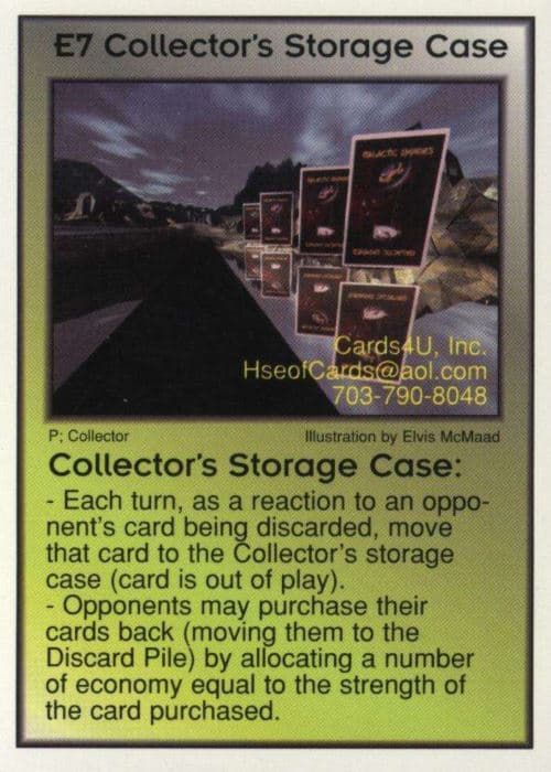 E7 Collector's Storage Case (Pro4)