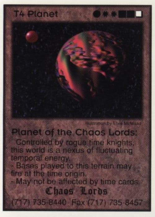 T4 Planet - Planet of the Chaos Lords (Pro4)