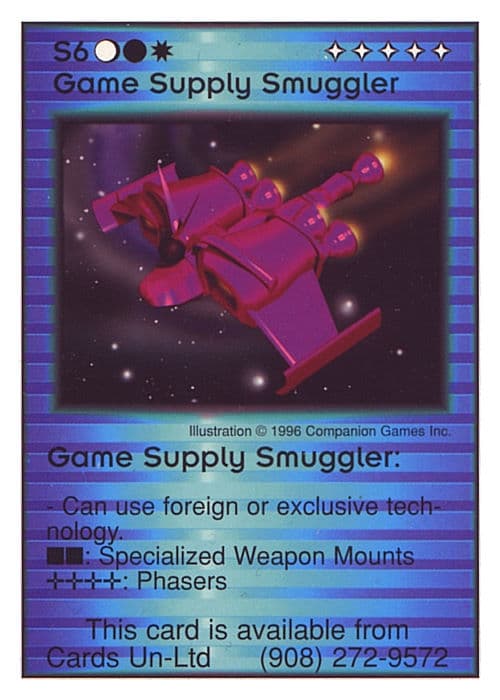 S6 Game Supply Smuggler (Pro5)