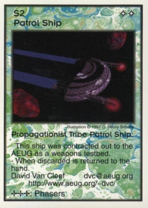 S2 Patrol Ship - Propagationist Tribe Patrol Ship (Pro6)