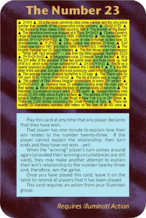 The Number 23
