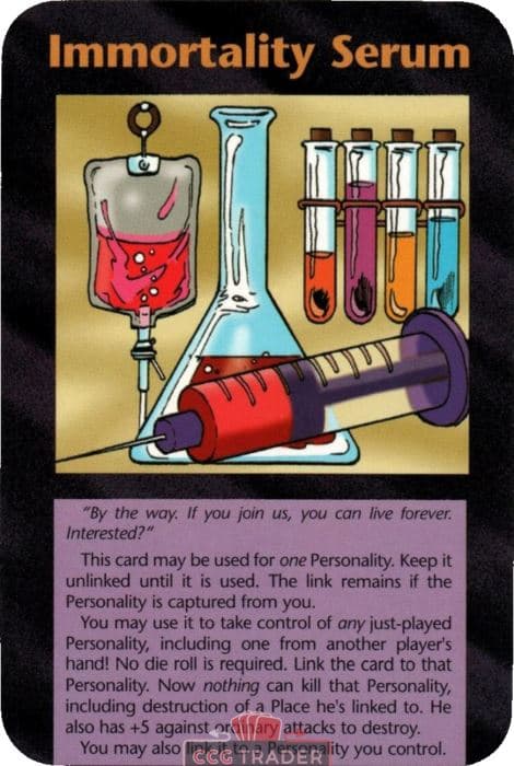 Immortality Serum