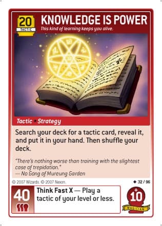 Knowledge Is Power