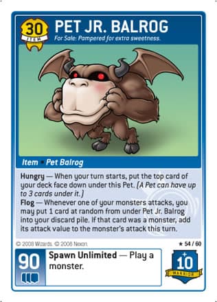 Pet Jr. Balrog