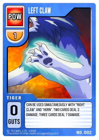 Left Claw