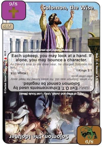 Solomon, the Wise / Solomon, the Idolater (LoC)