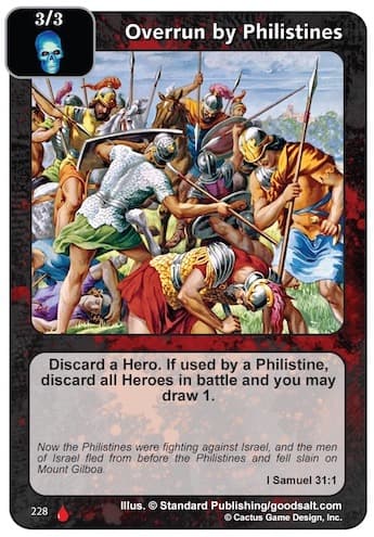 Overrun by Philistines (LoC)