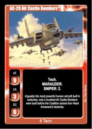 AC-29 Air Castle Bombers