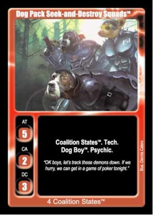 Dog Pack Seek-and-Destroy Squads