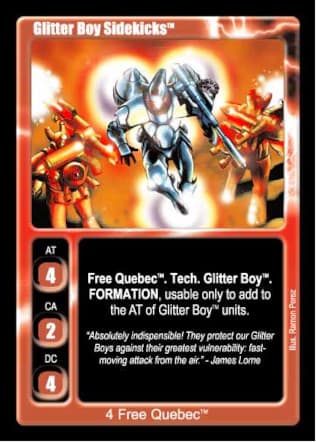 Glitter Boy Sidekicks