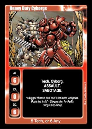 Heavy Duty Cyborgs