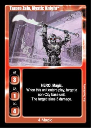 Tazoro Zain, Mystic Knight