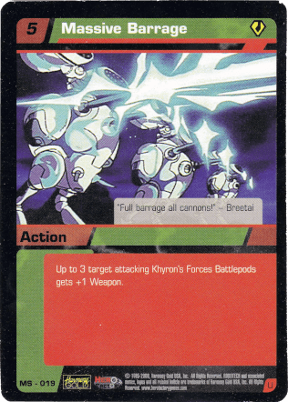 Massive Barrage