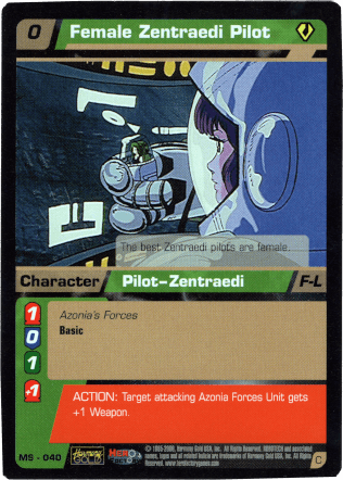 Female Zentraedi Pilot