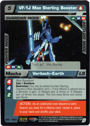 VF-1J Max Sterling Booster