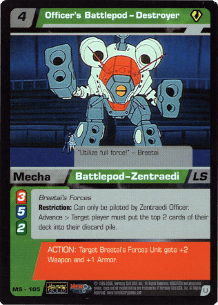 Officer's Battlepod - Destroyer